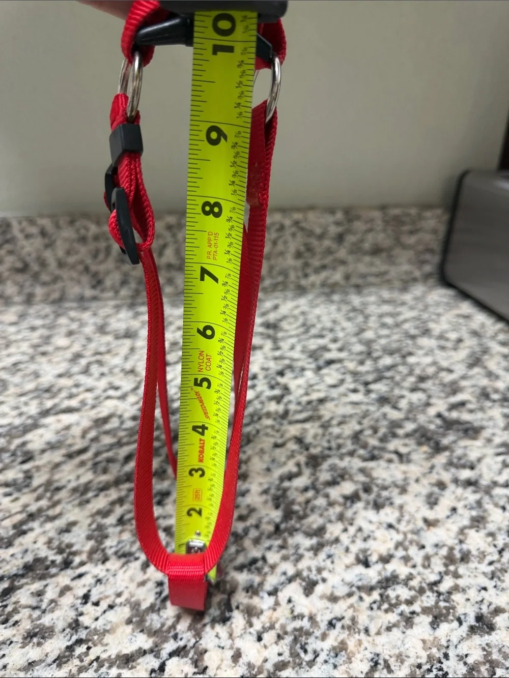 Red Dog Harness - Adjustable Nylon No-Brand Pet Harness Small Dogs or Puppies